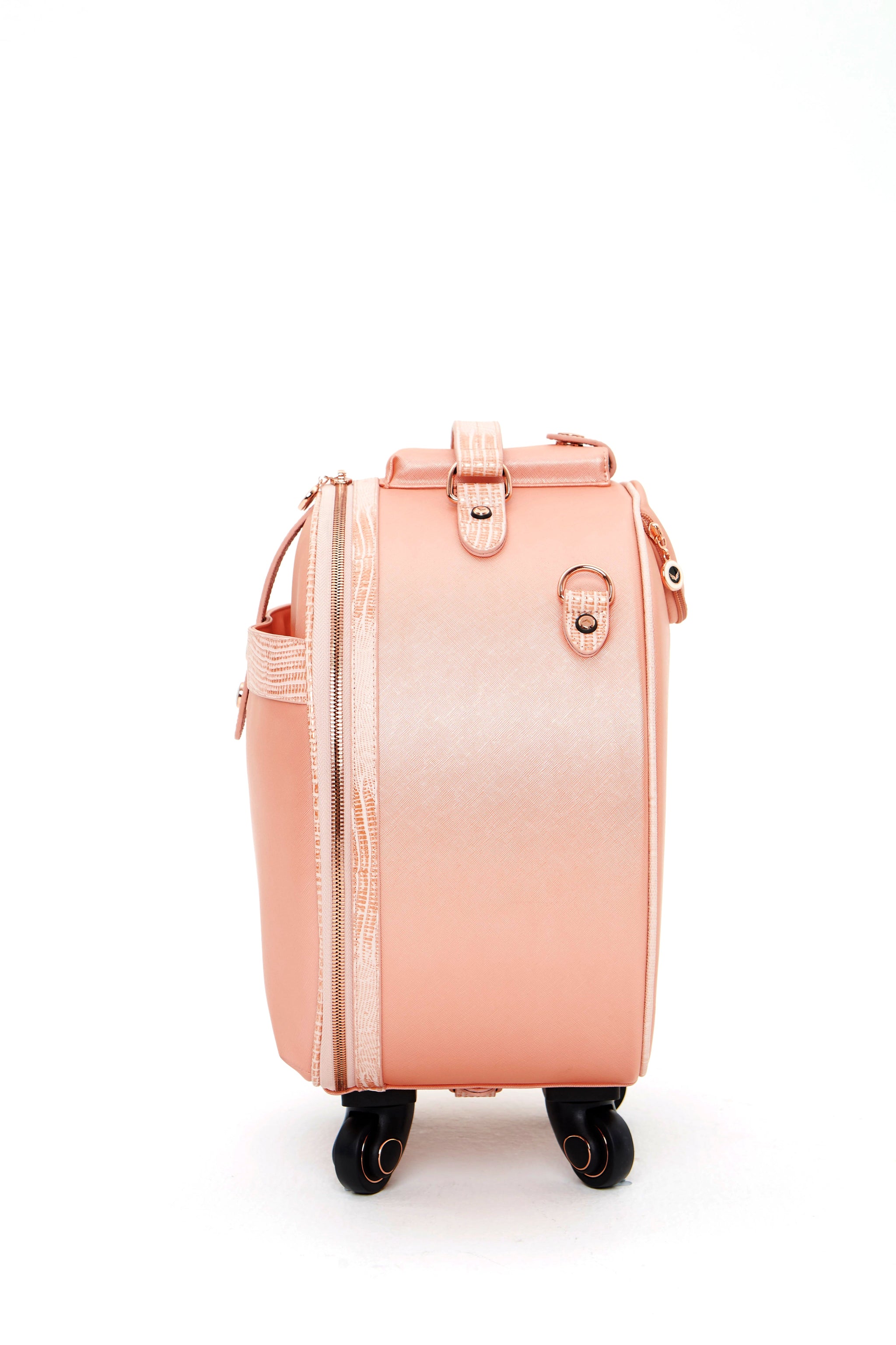 バッグ caramel SMALL SUITCASE - ROSE BOUQUET Deluxe Birdy Rosé Rose – Birdy Boutique