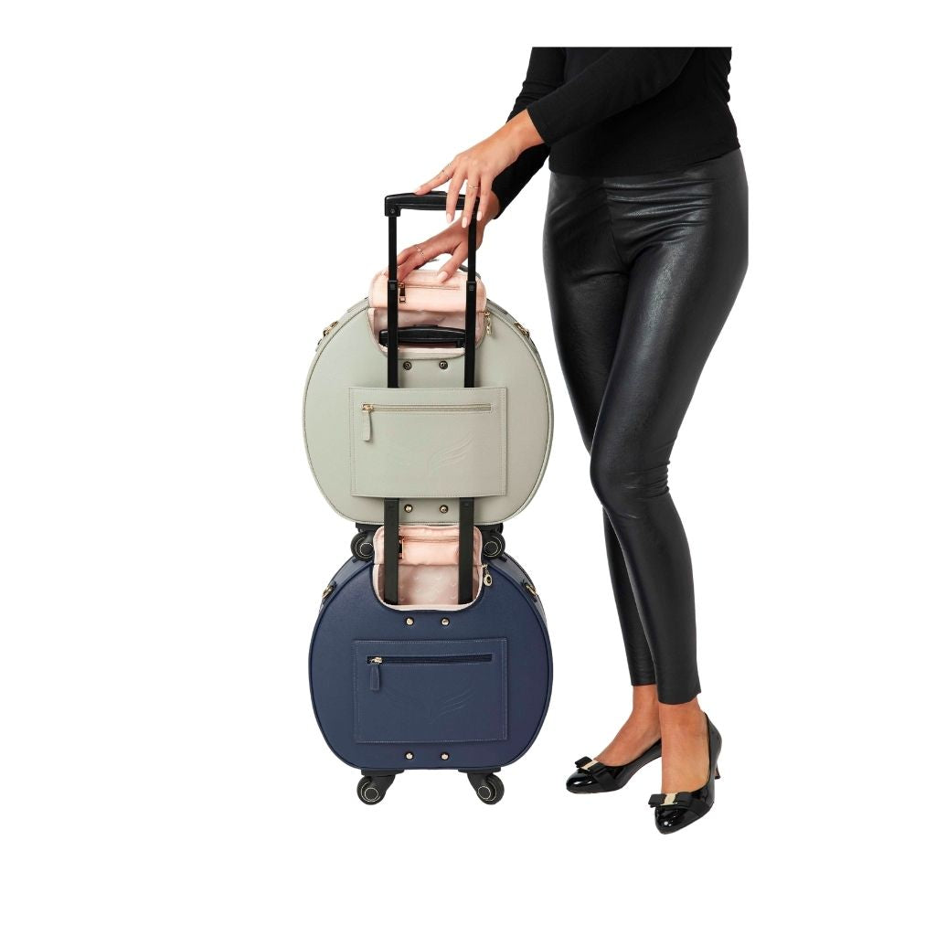 Deluxe Birdy Stackable 2 Piece Carry On Luggage Set SmartBirdy Birdy Boutique